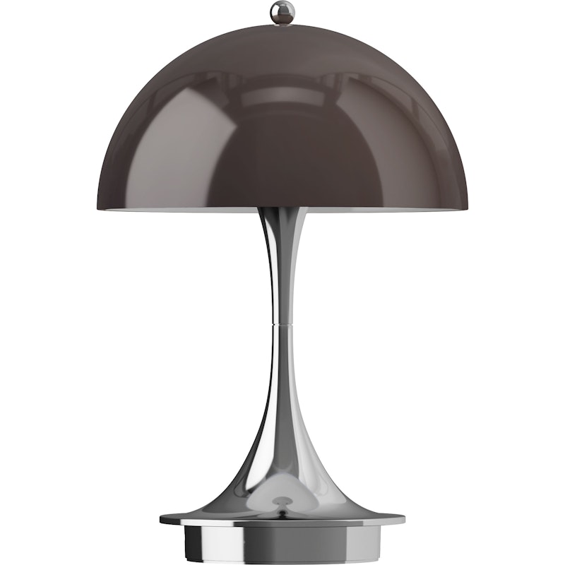 Panthella 160 Table Lamp Portable V3, Original Opal Brown