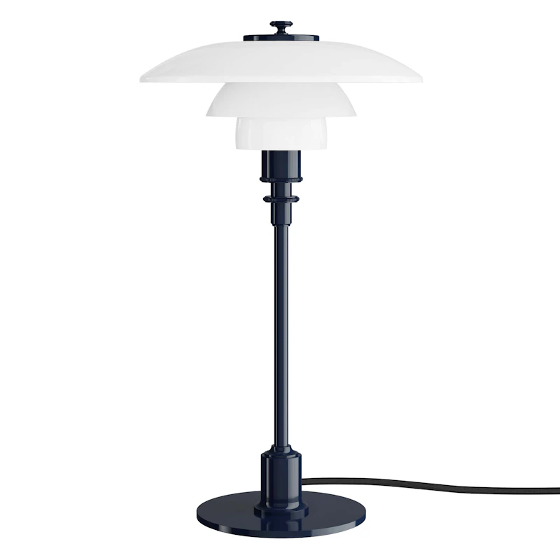 PH 2/1 Table Lamp, Glossy Deep Blue