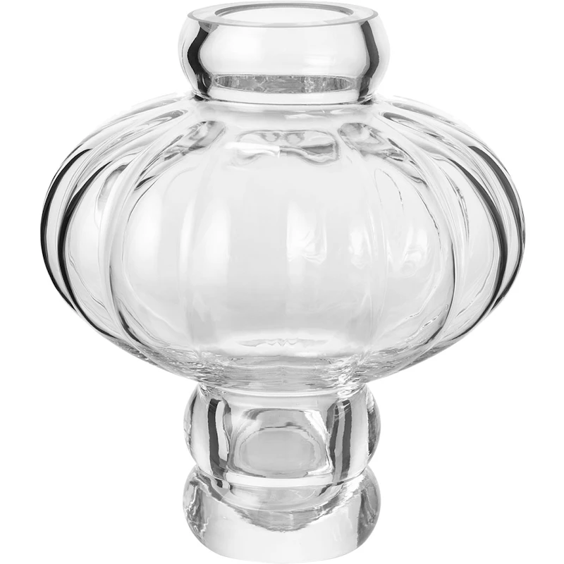 Balloon 02 Vase 20 cm, Clear