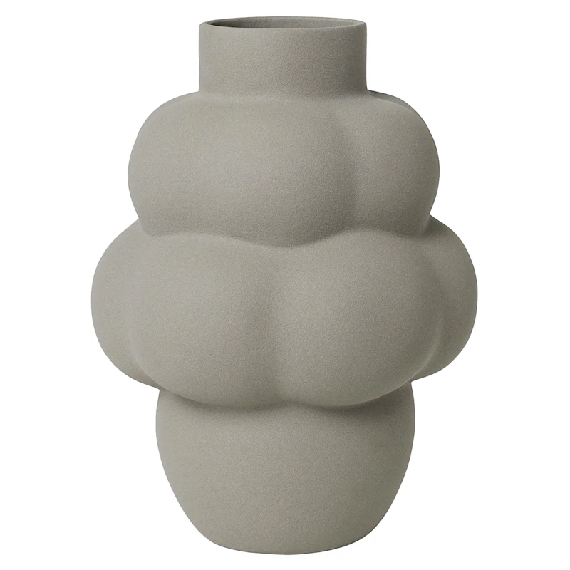 Balloon Petit Vase 18 cm, Sanded Grey