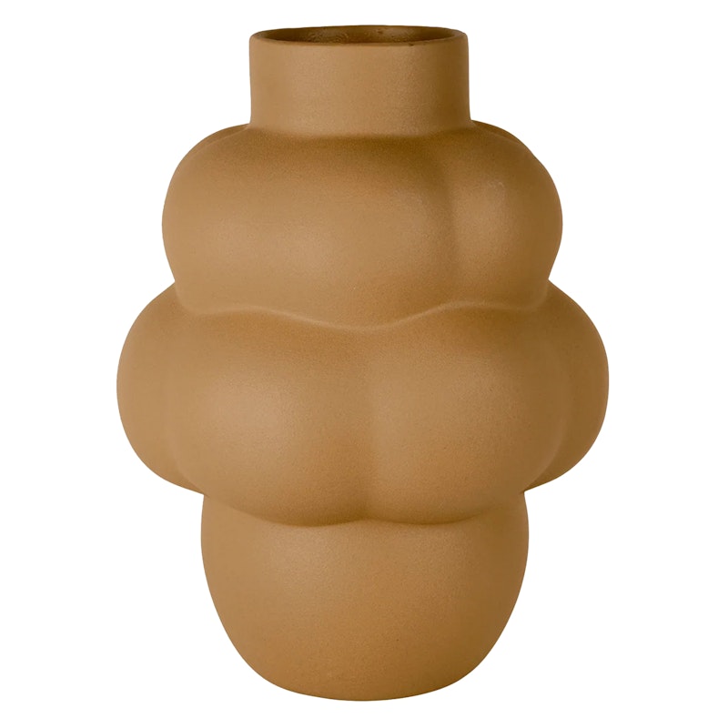 Balloon Petit Vase 18 cm, Sanded Ocker