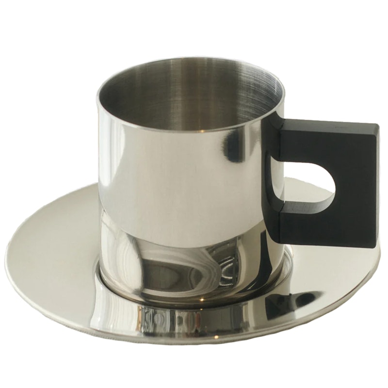 S.R. Metal Tasse Mit Untertasse