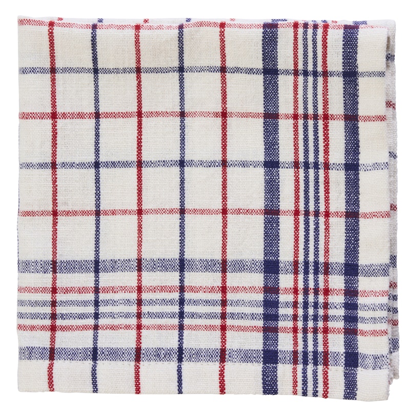 Checked Cotton Napkins 4-pack