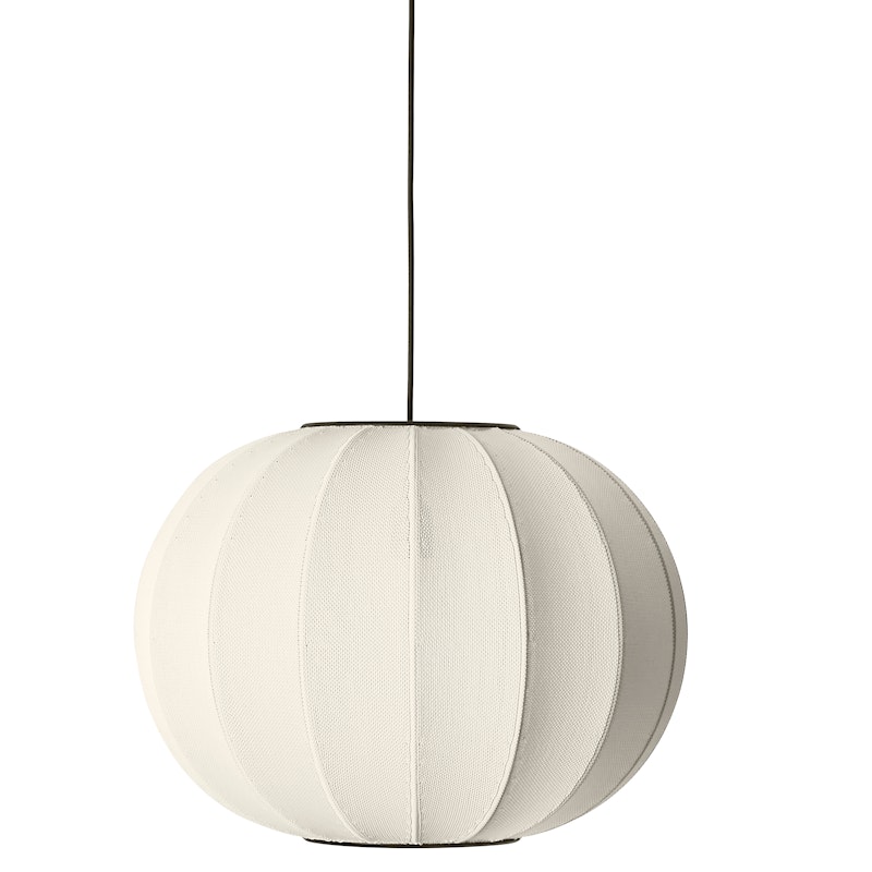 Knit-Wit LED Pendant Round Ø45 cm, Pearl White
