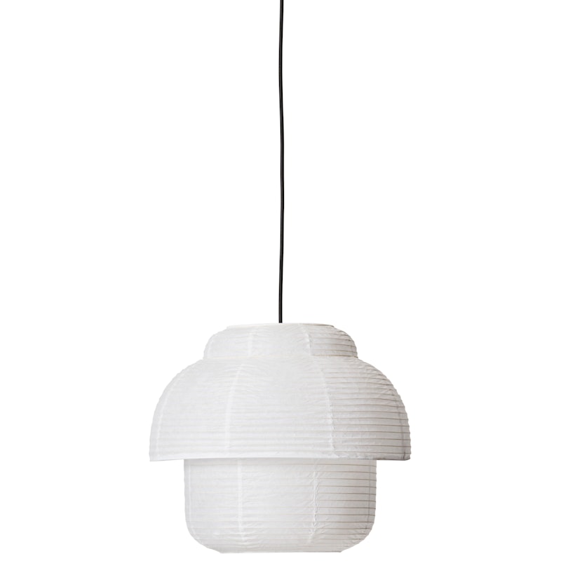 Papier Double Pendant Ø40 cm, White