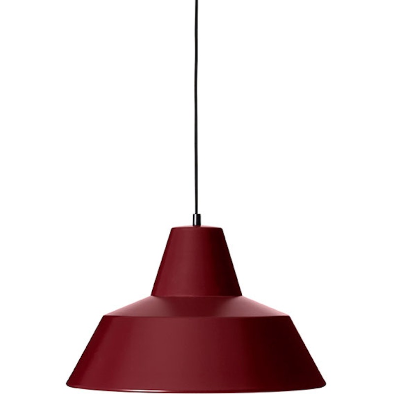 Workshop W4 Pendant, Wine Red