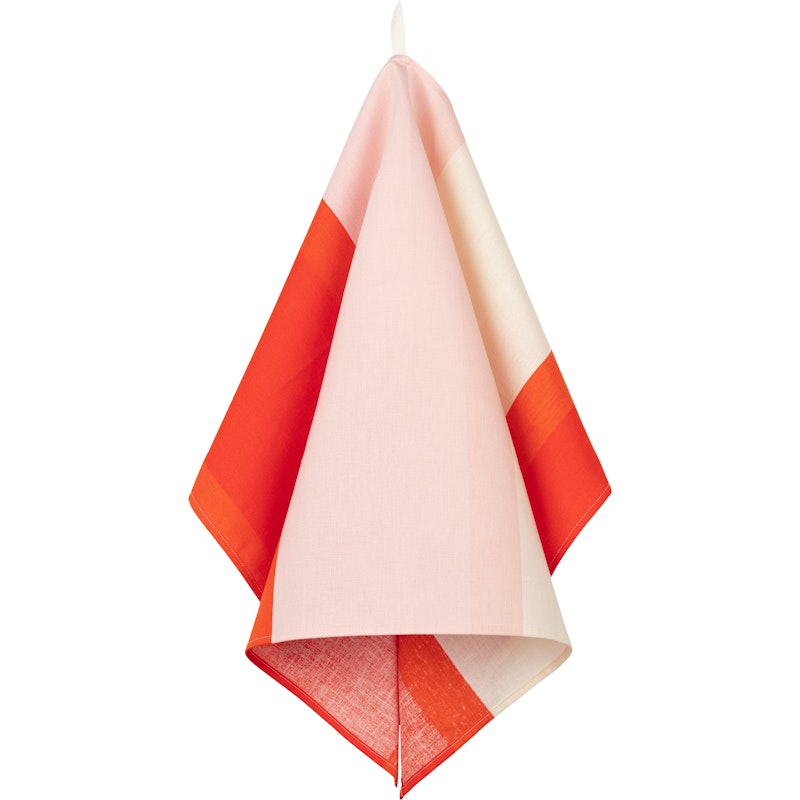 Hennika Kitchen Towel 47x70 cm, Pink / Orange Red