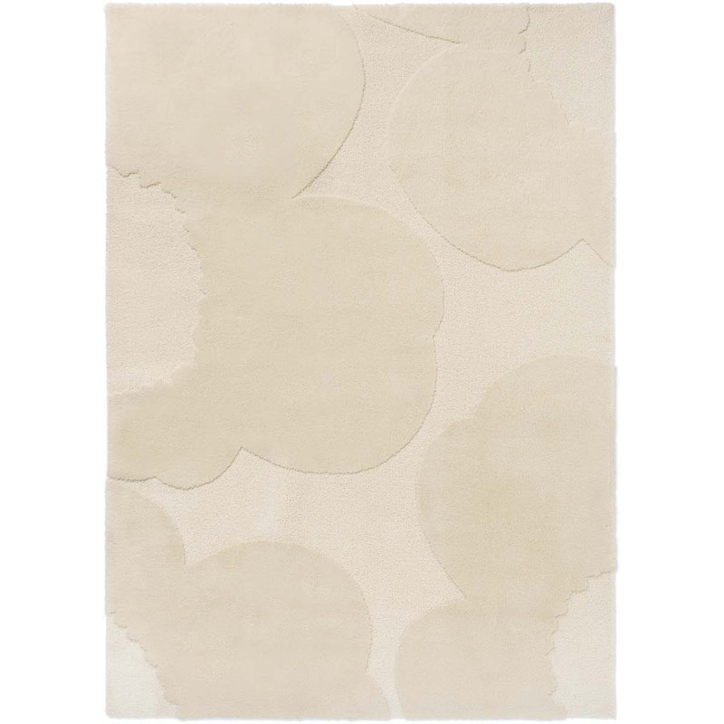 Marimekko Iso Unikko Teppich 140x200 cm, Natural White