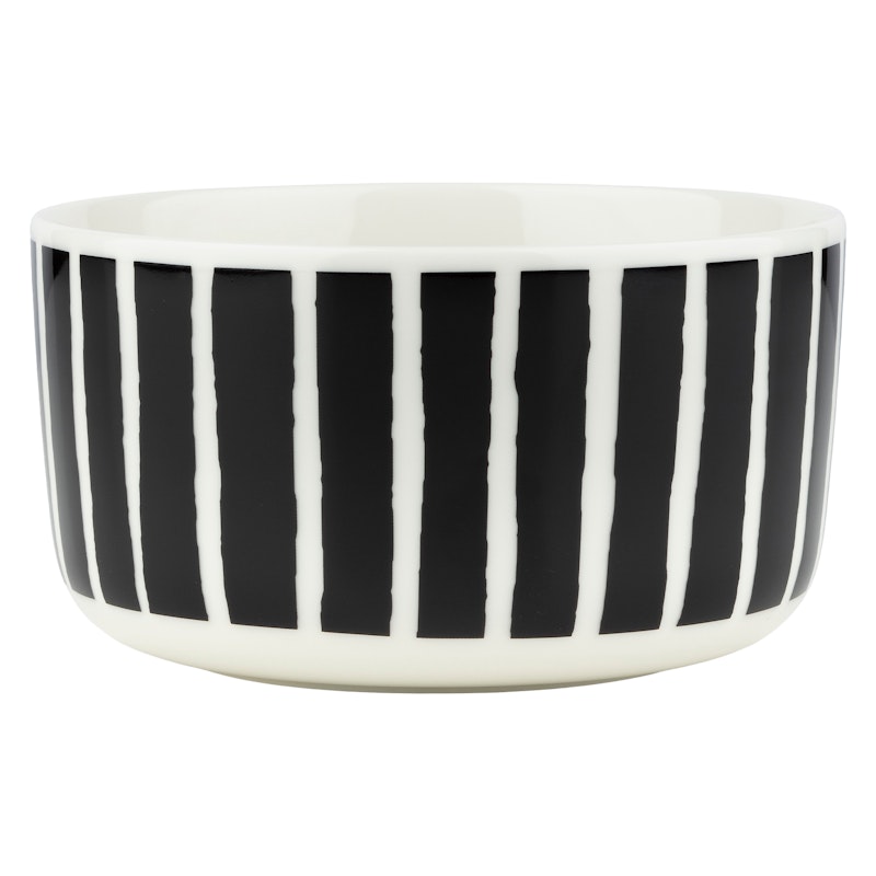 Piccolo Bowl 50 cl, Black / White