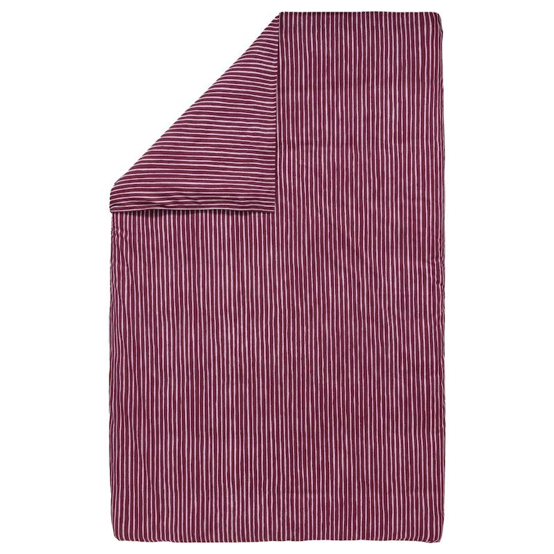 Piccolo Duvet Cover 150x210 cm, Pink / Burgundy