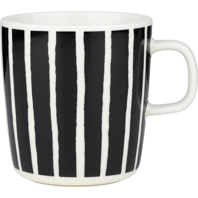 Piccolo Mug 40 cl, White / Black