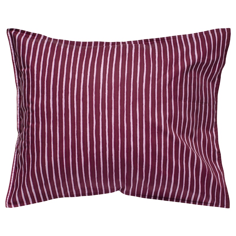Piccolo Pillowcase 50x60 cm, Pink/Burgundy