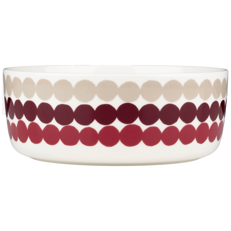Räsymatto Serving Bowl 1,5 l, Dark Red