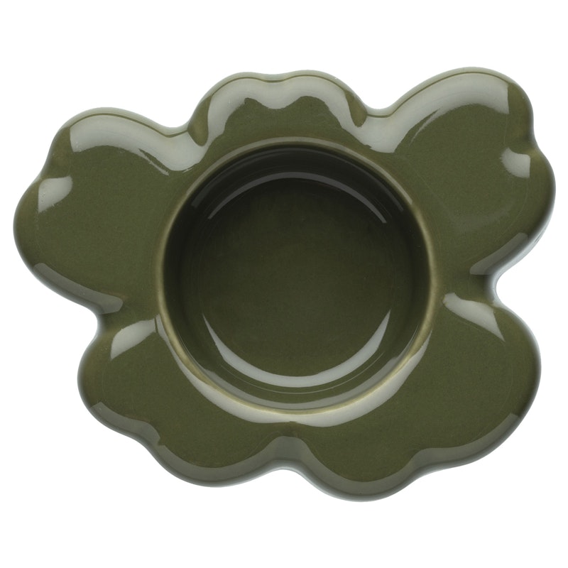 Unikko Tealight Holder, Harvest Green