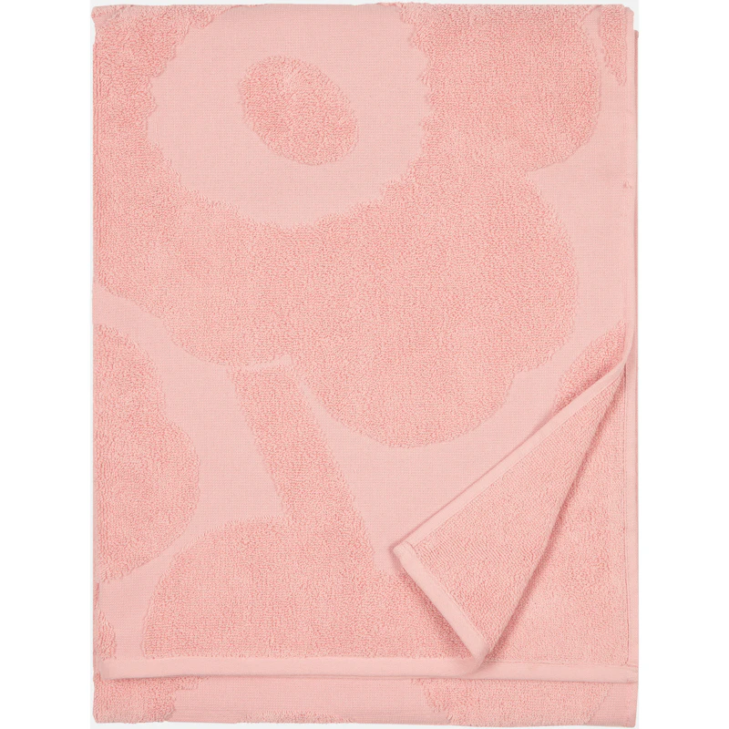 Unikko Bath Towel 70x150 cm, Pink