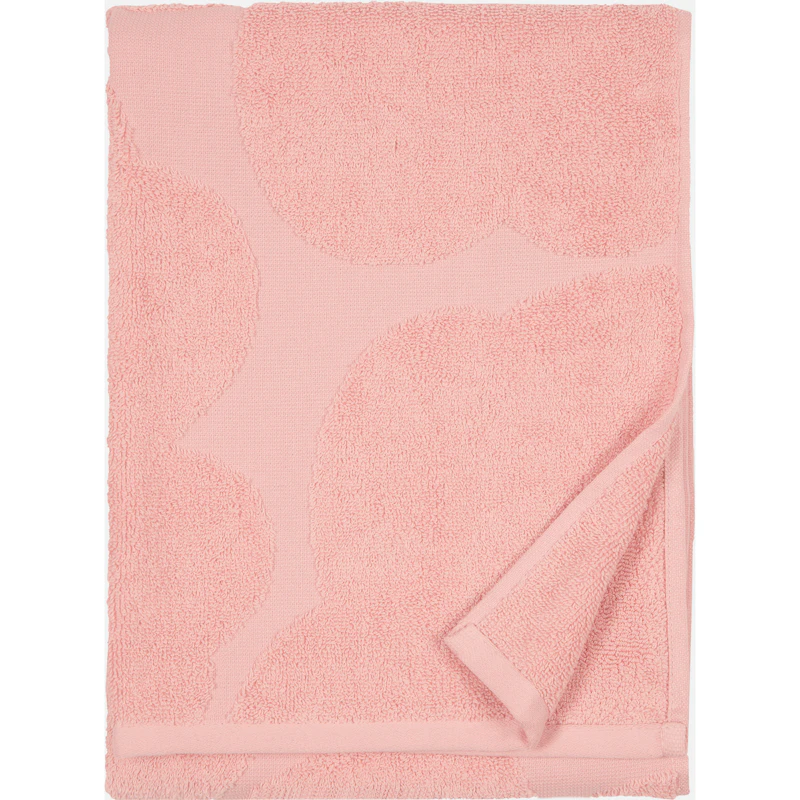 Unikko Towel 50x70 cm, Pink