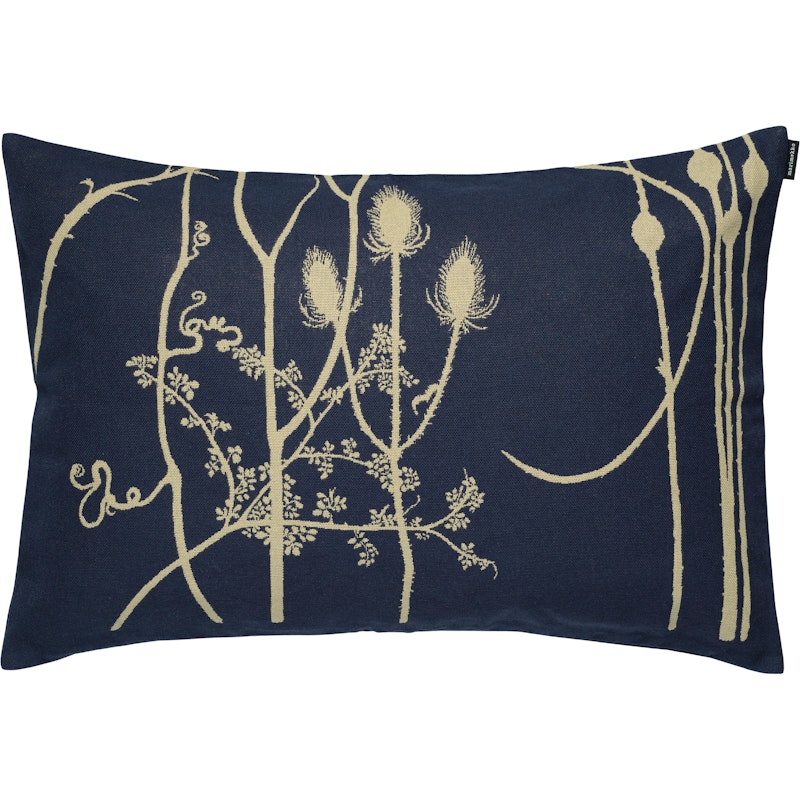 Vuoren Kasvit Cushion Cover 40x60 cm, Midnight Blue