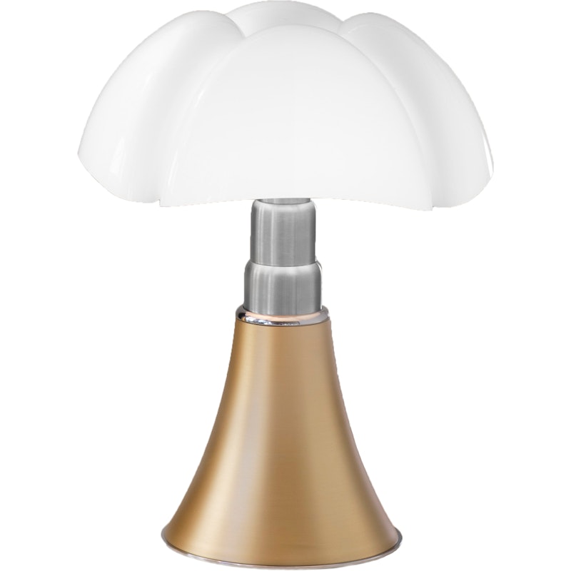 Pipistrello Mini Tischlampe, Satin Messing