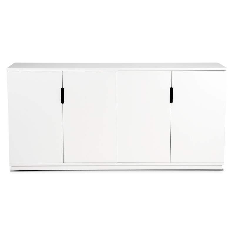 Aoko Sideboard bedeckte türen, Weiß