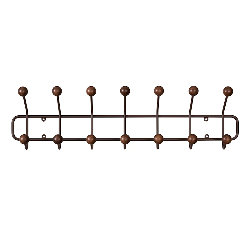 Bill Horizontal Coat Rack S, Dark Mocha