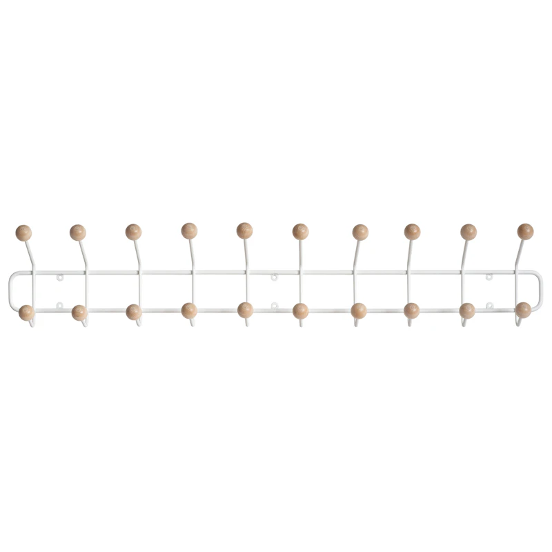 Bill Horizontal Hanger L, White