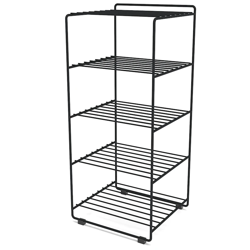 Shoescraper Shoe Rack, Black von Maze | RoyalDesign