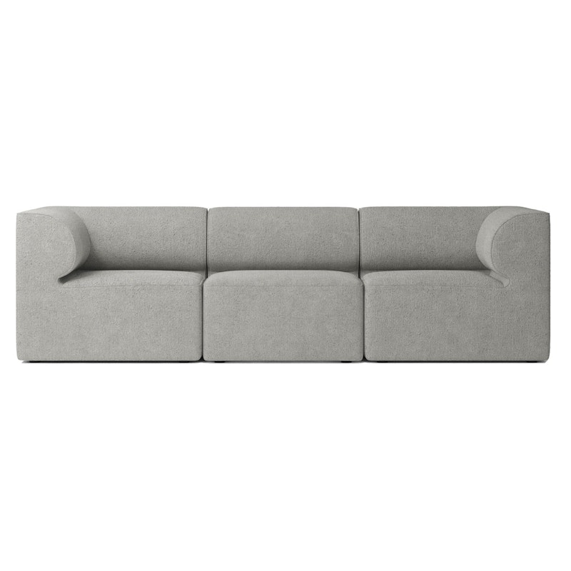 Eave 86 Sofa 3-Sitzer, Bouclé Dunkelgrau Melange