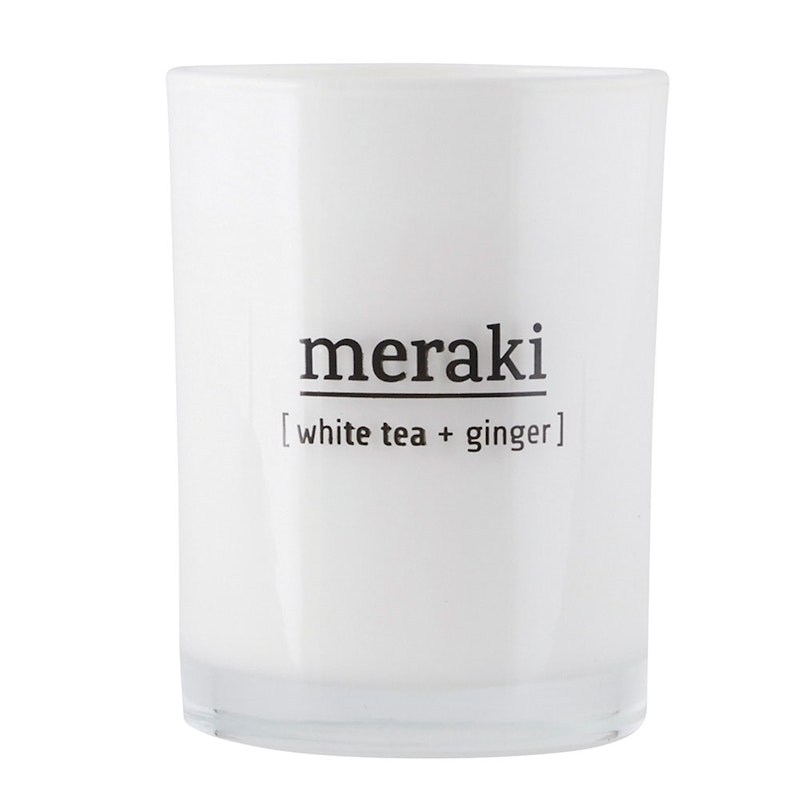 Meraki Duftkerze L White Tea & Ginger