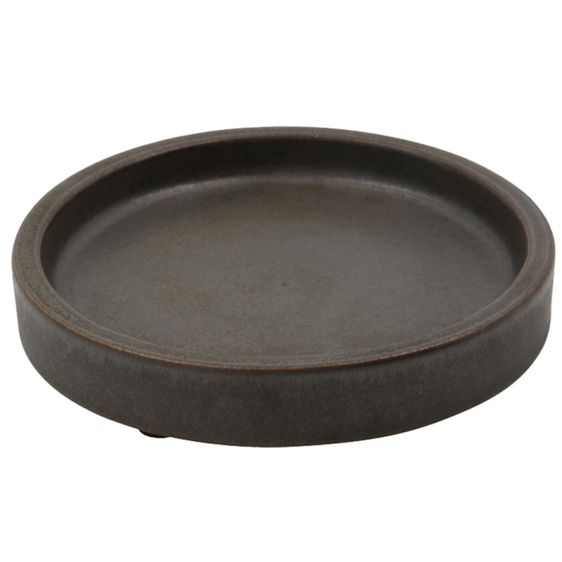 Datura Soap Holder Ø12.5 cm, Dark Grey