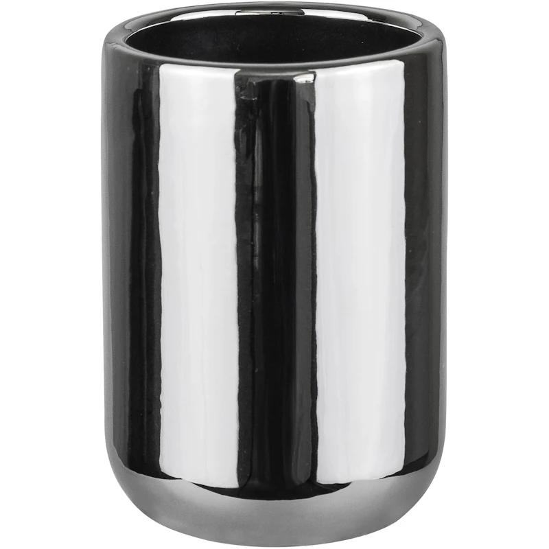 Lotus Toothbrush Holder, Chrome
