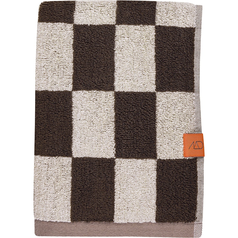 Retro Towel Handtuch 40x55 cm 2-er Set, Chocolate