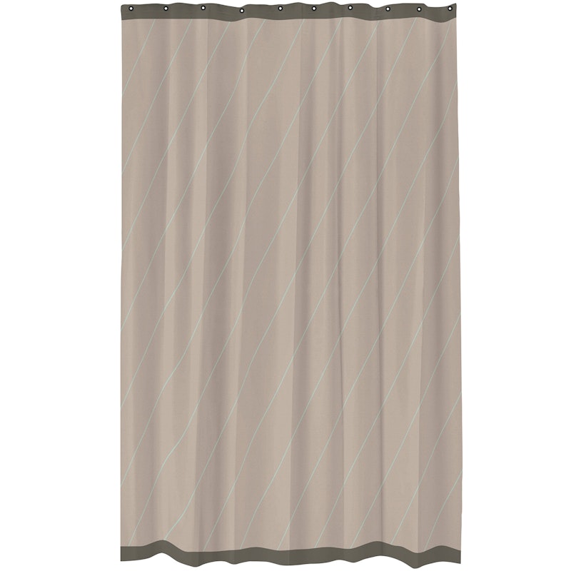 Subtle Shower Curtain 150x200 cm, Mint