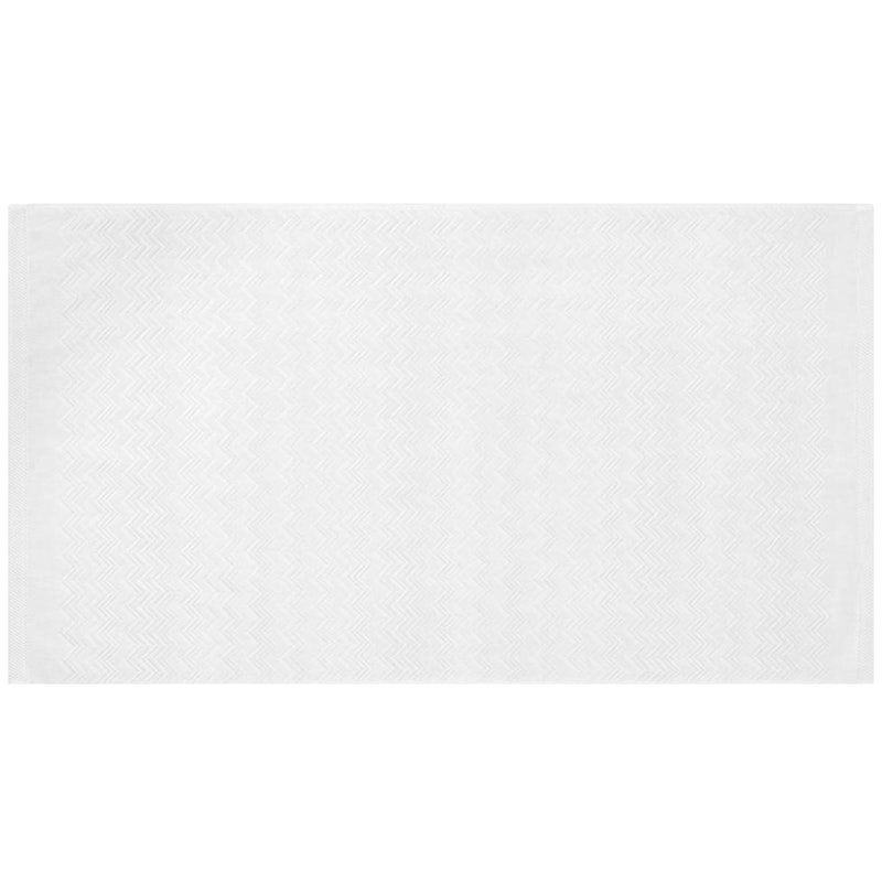 Chalk Bath Mat 60x90 cm, White