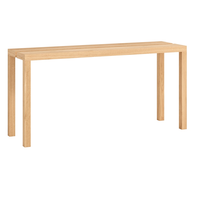 Peg Bench 90 cm, Oak