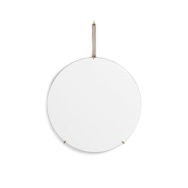 Wall Mirror Ø 50 cm, Brass