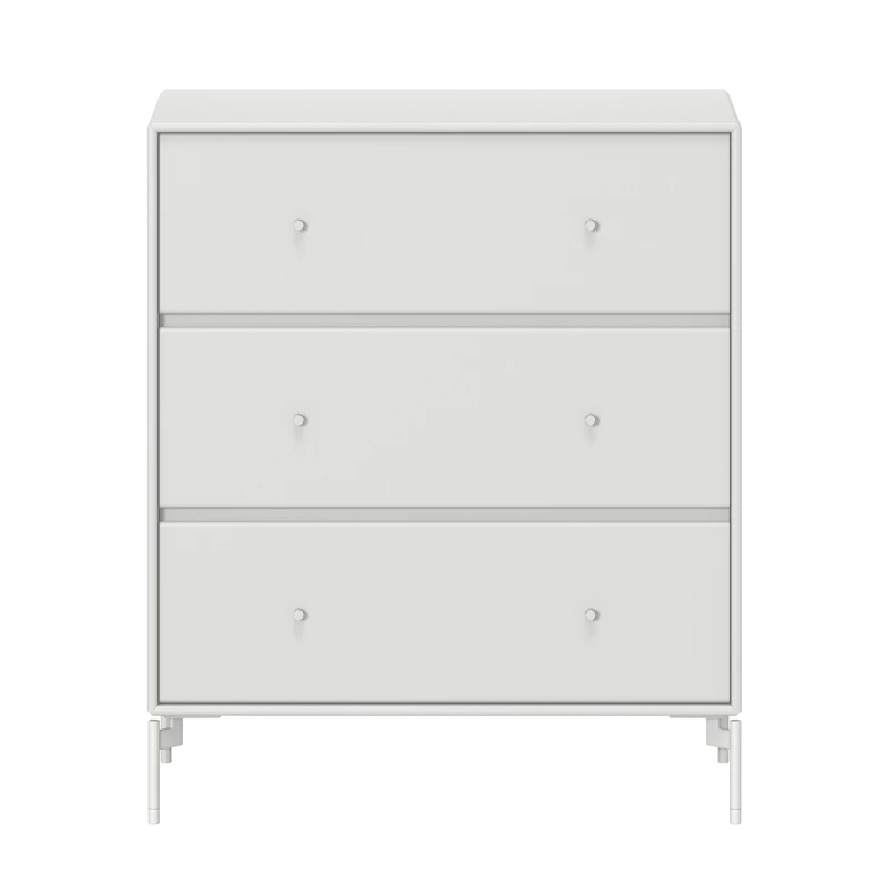 Carry Chest Of Drawers, New White