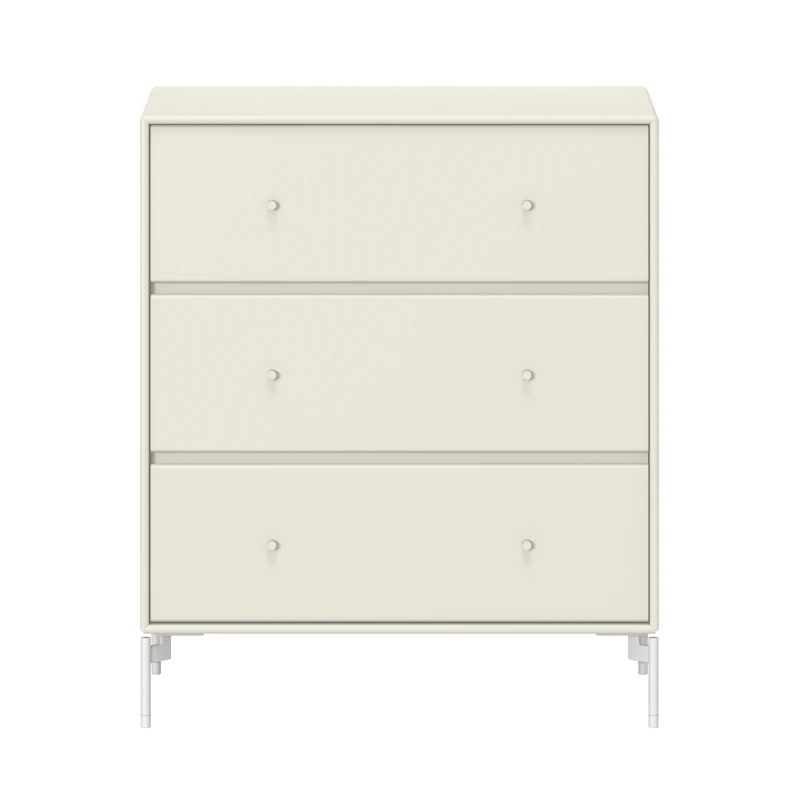 Carry Chest Of Drawers, Vanilla