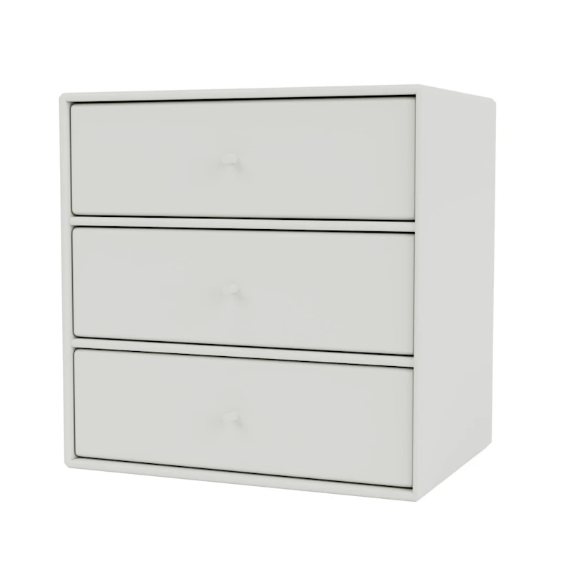 Mini 1007 Shelf With Three Drawers, Nordic