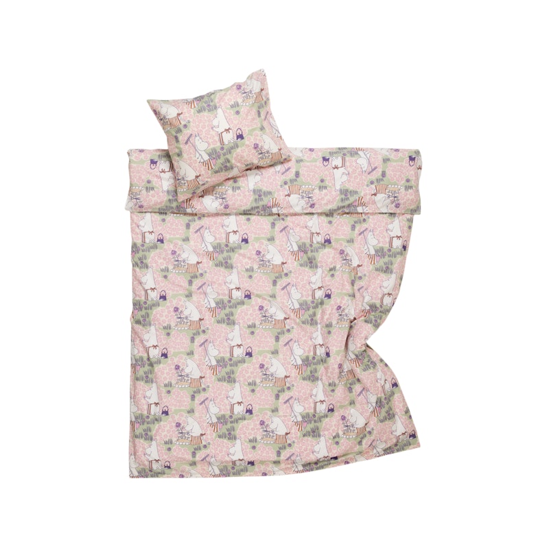 Moomin Bed Set 150x210 cm Rose Garden