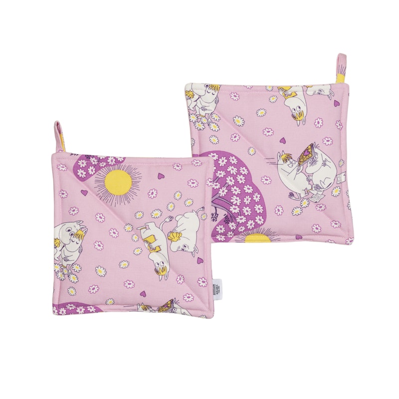 Moomin Oven Glove 22x22 cm 2-pack Sweethearts