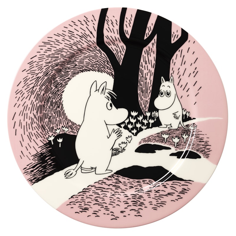 Moomin Serving Plate 30 cm Love 30