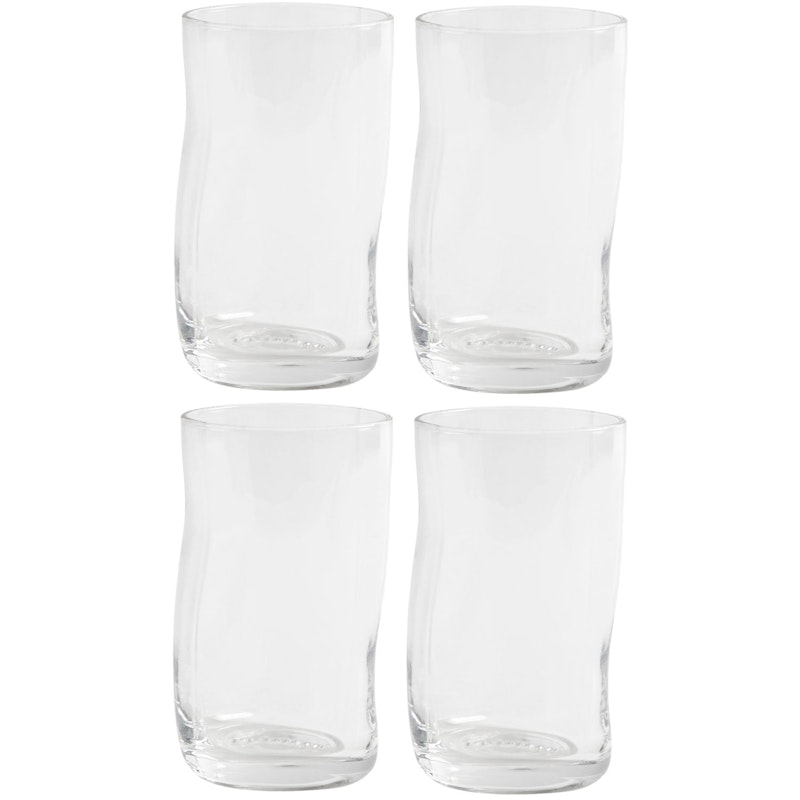 Furo Trinkglas Transparent 4-er Set, H13 cm