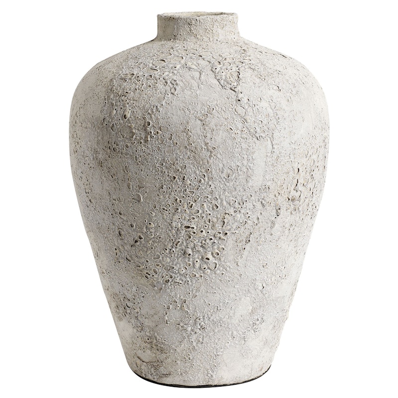 Luna Decorative Pot Light Grey, 40 cm