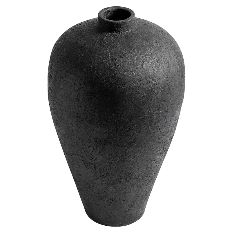 Luna Decorative Pot Black, 80 cm