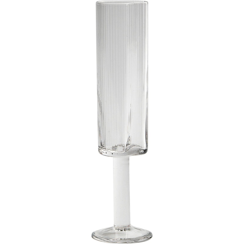 Ripe Champagne Glass, Clear