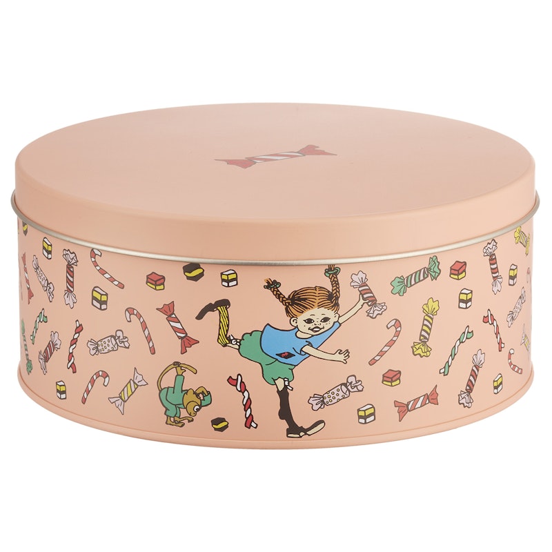 Pippi Candy Tin Jar Ø15 cm