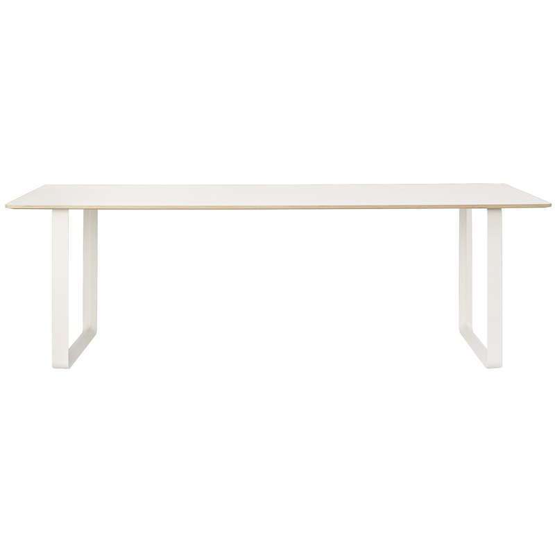 70/70 Tisch 108x295 cm, Laminat Weiß