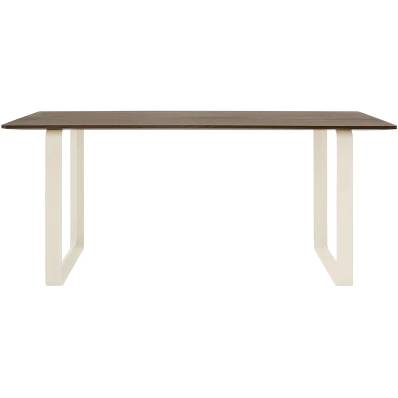 70/70 Table 85x170 cm, Solid Smoked Oak / Sand