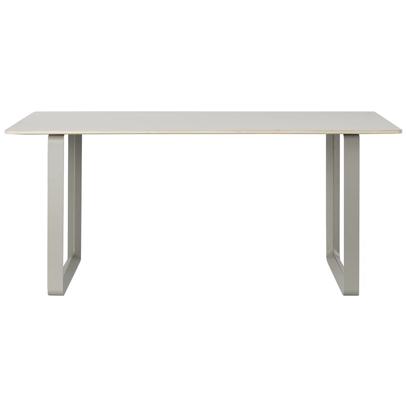 70/70 Table 85x170 cm, Linoleum Grey / Grey