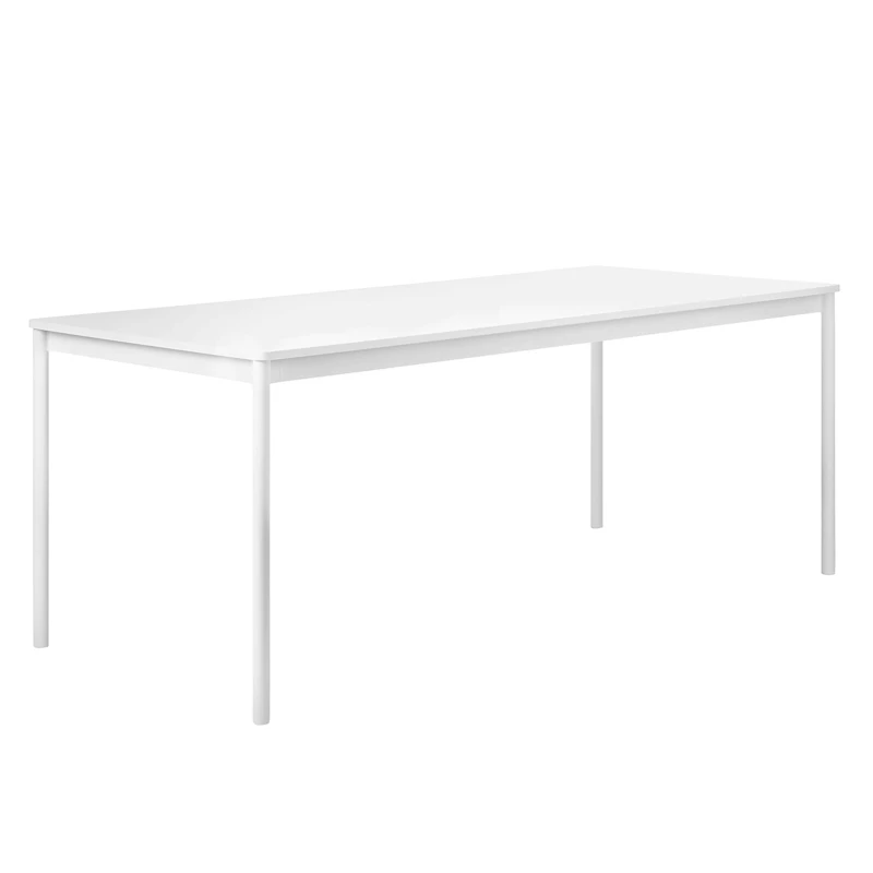 Base Table 90x250 cm, Laminate White